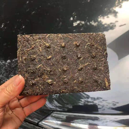 2003 Yunnan Pu'er Tea Banzhang Puer Raw Tea Brick Old Pu-erh Tea 500g