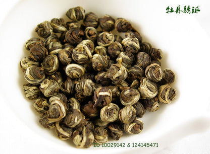 Chinese Phoenix Handmade Jasmine Green Tea,Mo li aroma DRAGON pearl Balls Tee