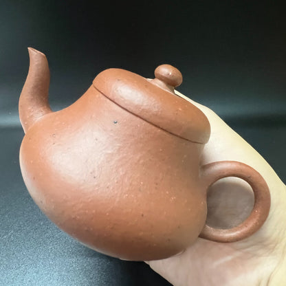 125cc chinese Yixing Handmade Zisha clay Teapot JunDe Hu Tea Pot