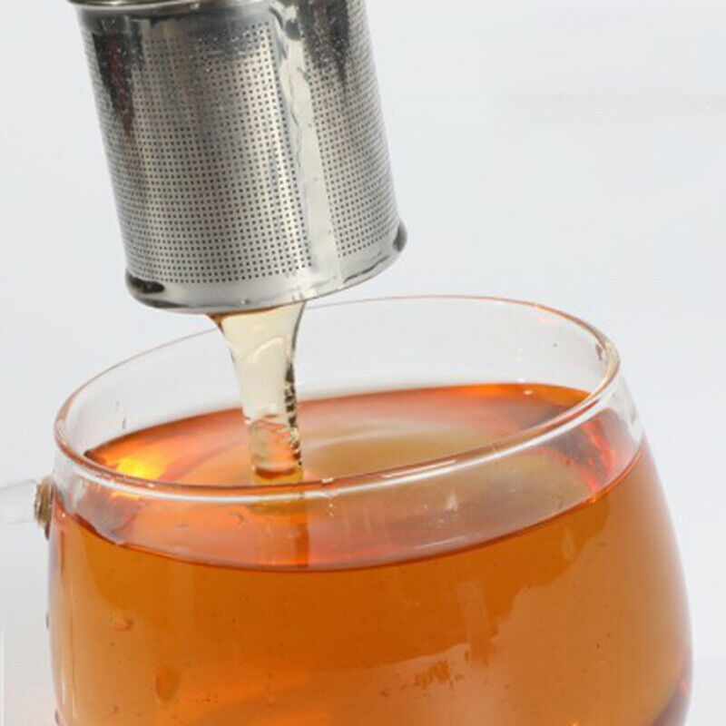 1PC Stainless Steel Tea Infuser Strainer Teapot Reusable Mesh Fil-ca