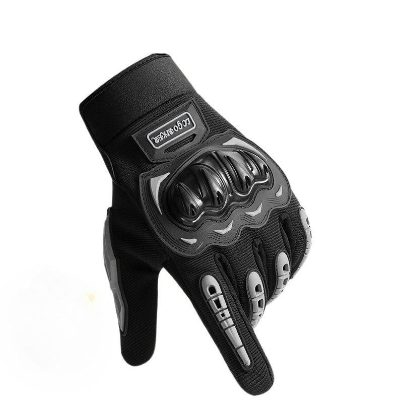 L-type cycling anti slip and wear-resistant touch screen protective gloves