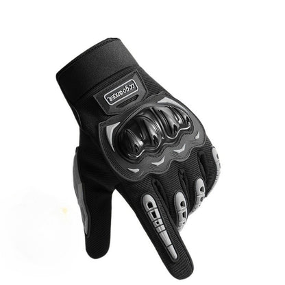 L-type cycling anti slip and wear-resistant touch screen protective gloves