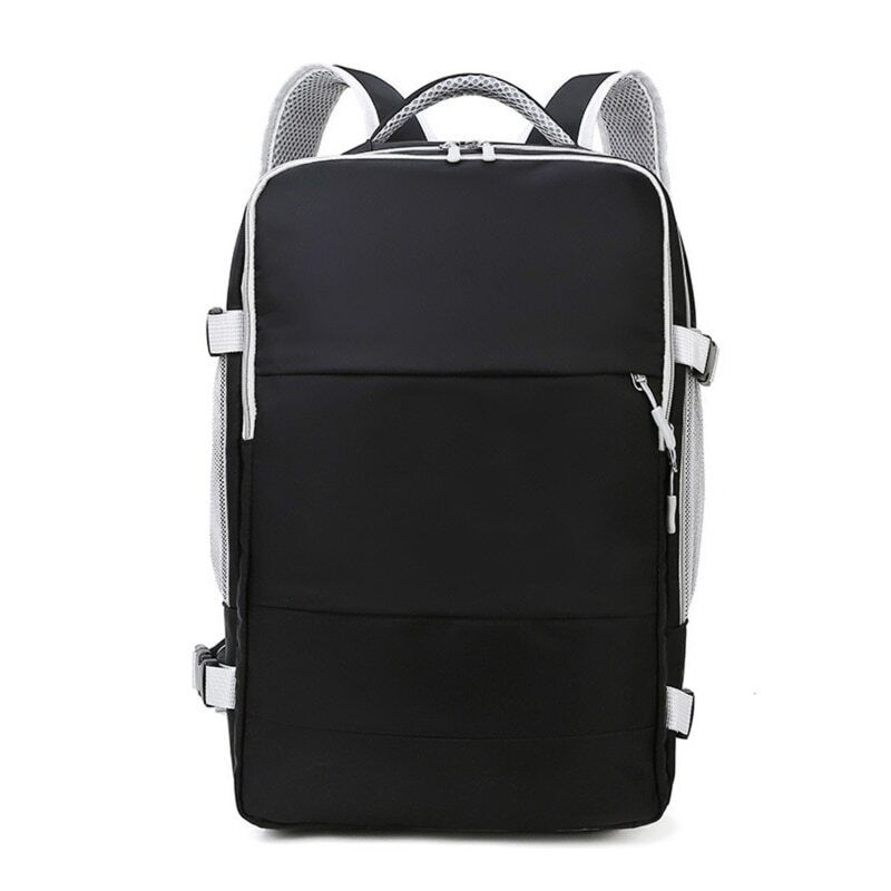 Pink Women Travel Backpack Anti-Theft Daypack Bag Charging Port Backpack