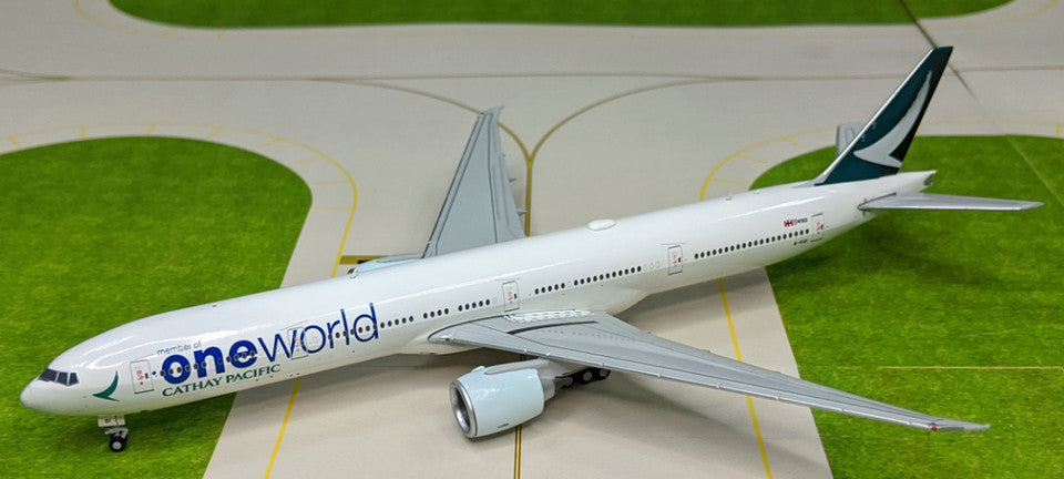 1:400 JC Wings CATHAY PACIFIC One World BOEING 777-300ER Airplane Diecast Model