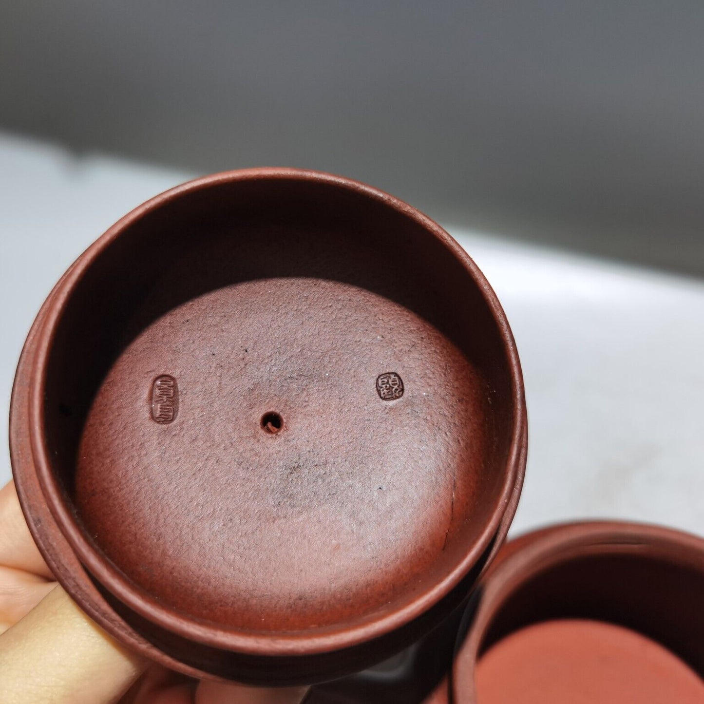 vintage chinese yixing purple clay teapot zisha ceremony bamboo leaf teaware art
