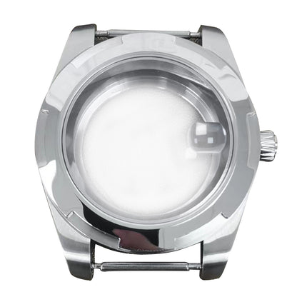 Magnifying Glass Watch Case Sapphire Glass For NH35/NH36/4R/7S Movement ll