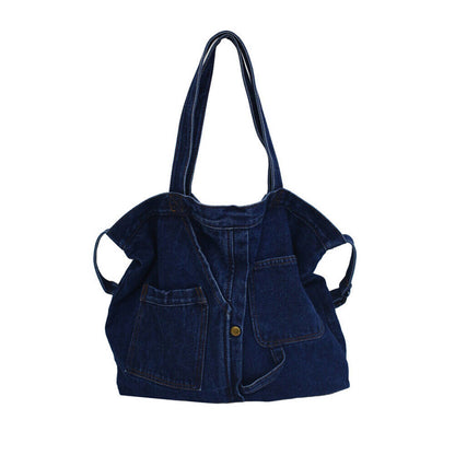 Women Denim Handbag Shoulder Crossbody Bag Tote Messenger Travel Satchel Purse
