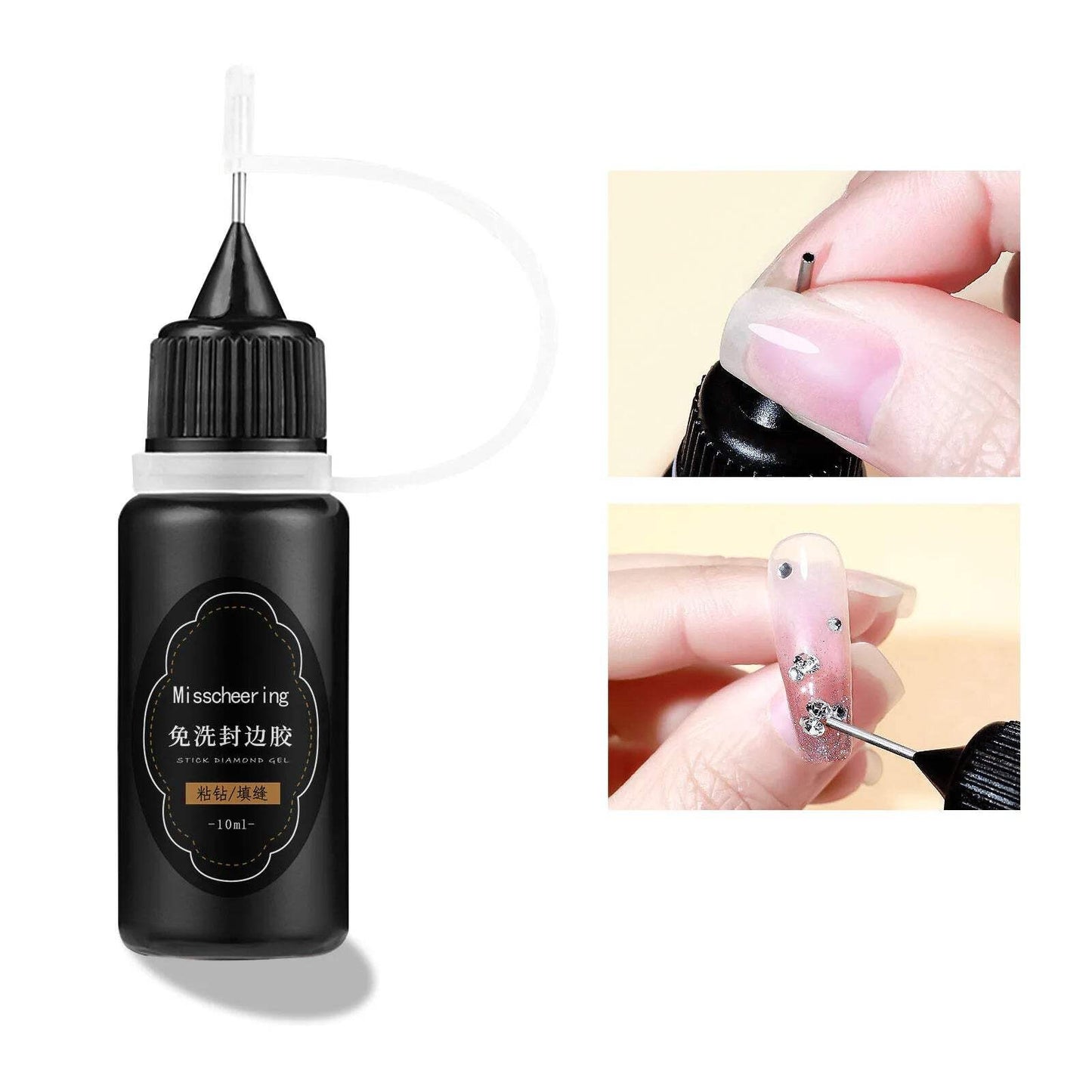 Nail Glue for 3D Nail Art & Rhinestone Decorations