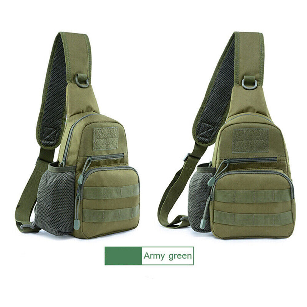 Men's Cross-Body Bag Anti-theft Shoulder Bag Waterproof Sling Pack for Outdoor