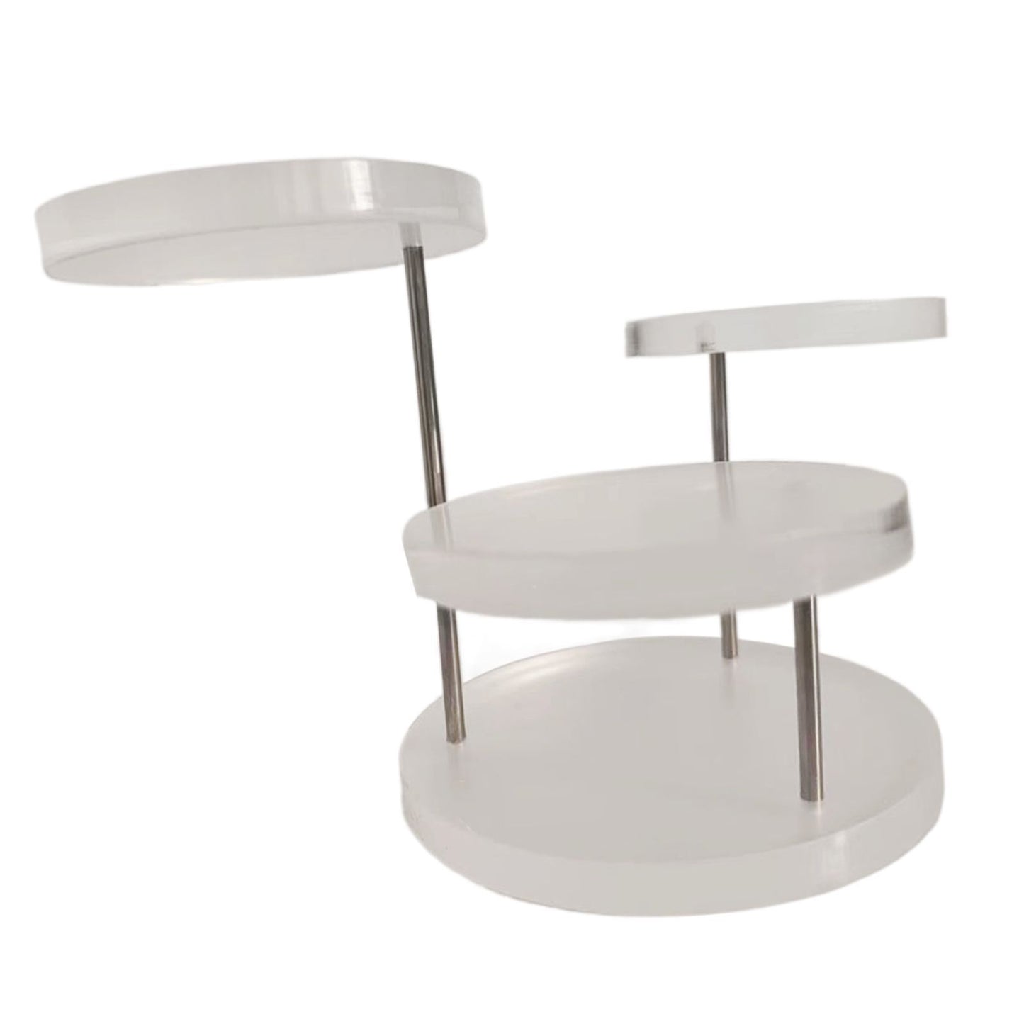Cupcake Display Stand 5Tier Clear Acrylic Party Cake Dessert Holder Jewelry Rack