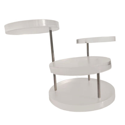 Cupcake Display Stand 5Tier Clear Acrylic Party Cake Dessert Holder Jewelry Rack