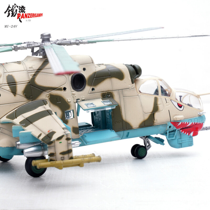 1:72 Panzerkampf MI-24V Azerbaijan Baku Helicopter Diecast Military Plane Model