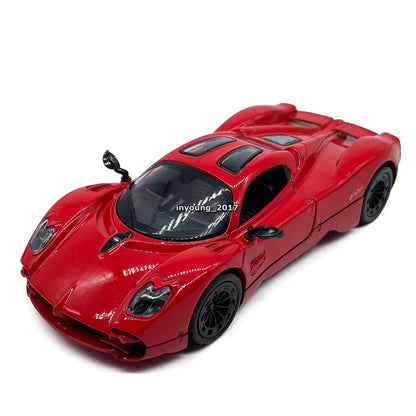 1/36 Pagani Utopia 2024 Model Car Diecast Toy Cars Toys for Boys Kids Gifts Red
