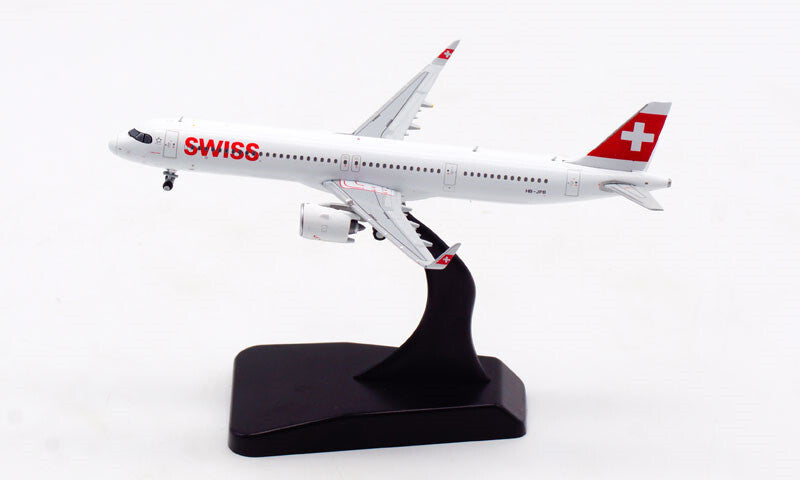JC Wings SWISS FOR AIRBUS A321neo HB-JPB 1/400 DIECAST Aircraft Pre-built Model