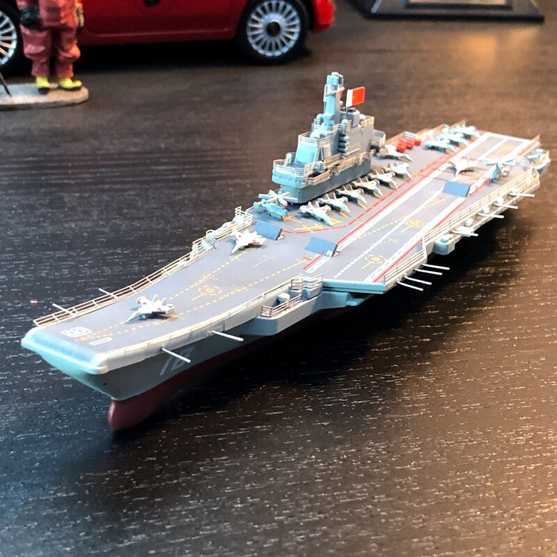1:1500 China Liaoning Aircraft Carrier Model Alloy Aircraft Carrier Model