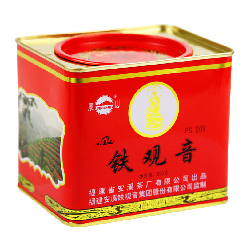 Strong Aroma Chinese Anxi Tie Kuan Yin Tea Fengshan Premium Tie Guan Yin 250g
