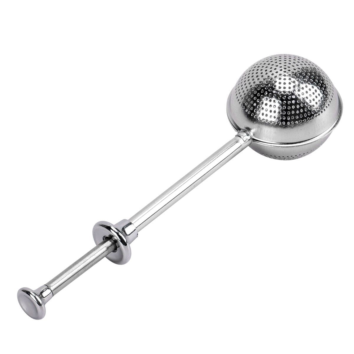 Ball Mesh Tea Infuser Loose Leaf Strainer Spice Filter Herb Steeper Diffuser