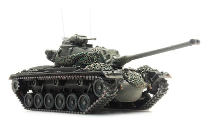 ARTITEC BRD M48 A2 Patton Yellow olive battle clear BW 1/87 FINISHED MODEL TANK