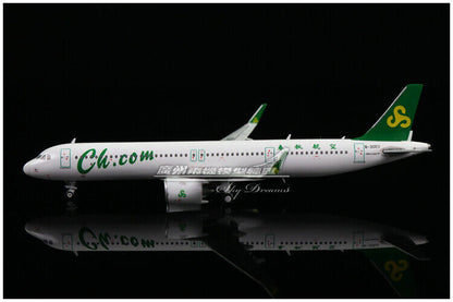 1:400 JC Wings Spring Airlines AIRBUS A321neo Passenger Airplane Diecast Model
