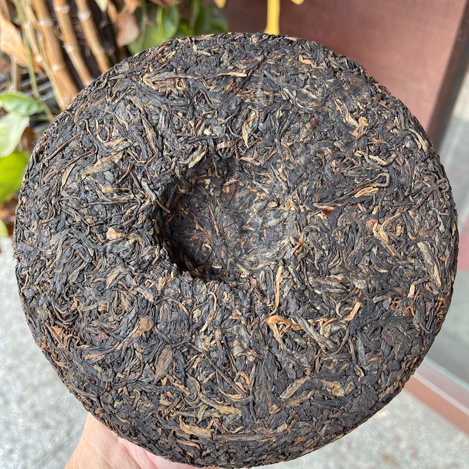 400g 2007 MengKu Rongshi Shen Puerh Tea Mengku Hao Green Cake Raw Pu Er Cake