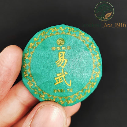 500g Yunnan Yi Wu Raw Tea Small Tea Cake Mellow Aroma Pu Erh Tea Cake