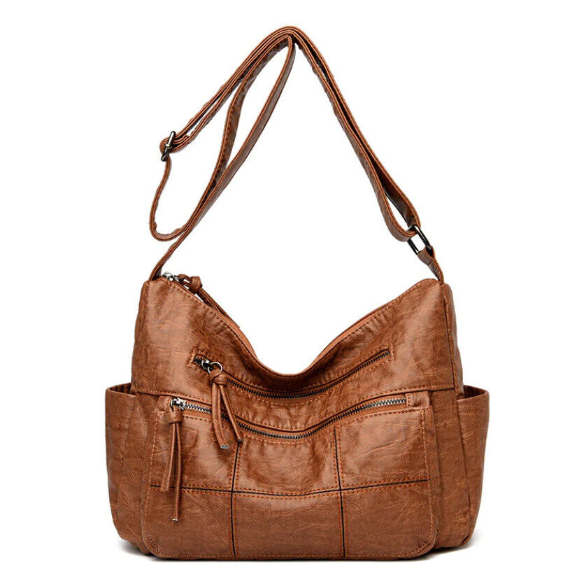 Celela Women Multi Pockets Hobo Handbag Crossbody Bag Shoulder Bag Purse