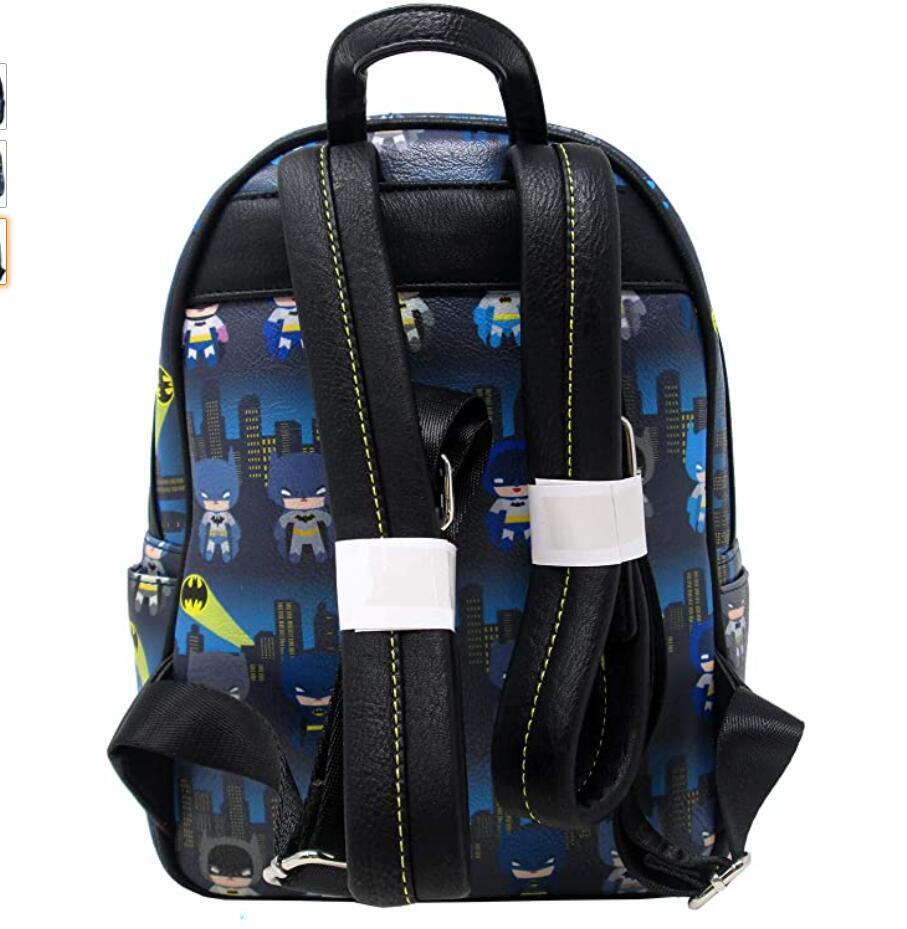 DC Comics Classic Bags Batman 80th Anniversary Chibi Loungefly Mini Backpack