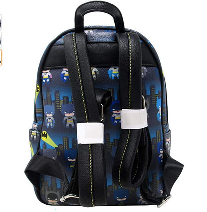 DC Comics Classic Bags Batman 80th Anniversary Chibi Loungefly Mini Backpack