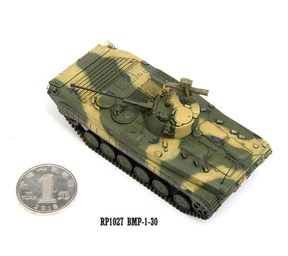 1:72 Russian Bmp-1-30 Armored Vehicle Camouflage Painting Model Collection