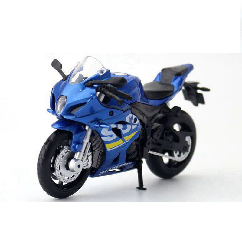 1/18 Suzuki GSX-R1000 Motorcycle Model Diecast Motorcycle Toy Kids Gifts Blue