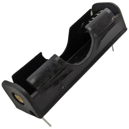 Single "AA" Battery Holder with PCB Pins, Plastic Case (2.24" x 0.66" x 0.58")