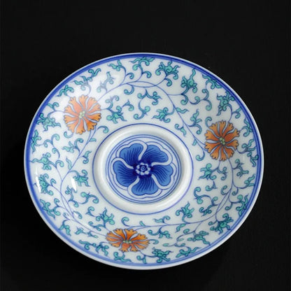 Blue White Porcelain Taiwan Ceramic Dish Lid 165ml, Brand New -