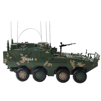 1:22 38CM China 8x8 Infantry Fighting Vehicle Army Command Armor Diecast Model