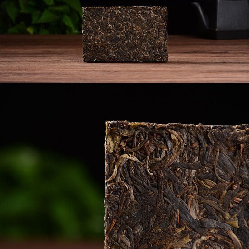 Top-Grade Organic Raw Tea Pu'er Tea Brick Green Tea Health Drink 250g/8.8oz