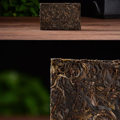 Top-Grade Organic Raw Tea Pu'er Tea Brick Green Tea Health Drink 250g/8.8oz