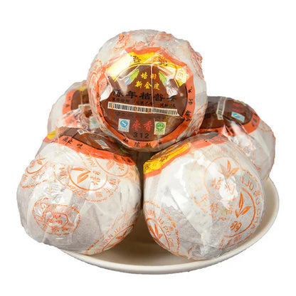 Dried Xinhui Orange Peel Chenpi Citrus Puer Puerh Ripe Tea Weight Loss PEI YU 312-