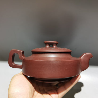 Chinese Yixing Zisha Clay Handmade Exquisite Teapot （桥顶壶 底款：鲍志强）