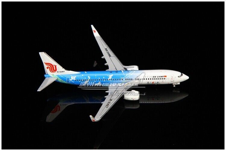 1:400 JC Wings AIR CHINA BOEING 737-800 Passenger Plane Diecast Aircraft Model