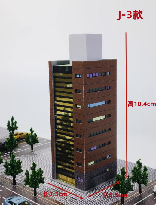 1/300 Architectural Model City House Office Scene Building Model