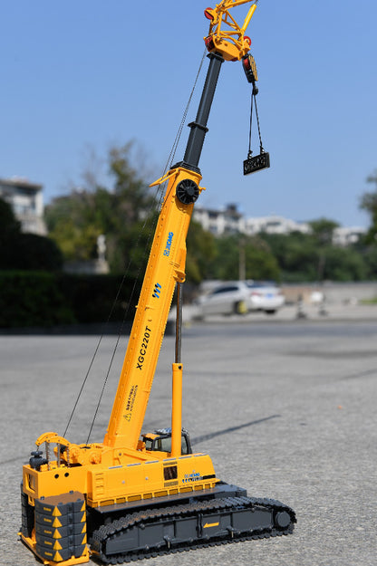 XCMG 1:50 XGC220T TELESCOPIC CRAWLER CRANE Construction Equipment Diecast Model