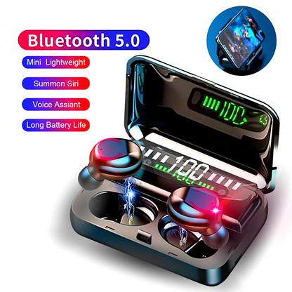 Audifonos Bluetooth 5.0 Inalambricos Auriculares Para Telefonos Celular Tablet