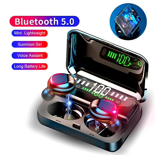 Audifonos Bluetooth 5.0 Inalambricos Auriculares Para Telefonos Celular Tablet