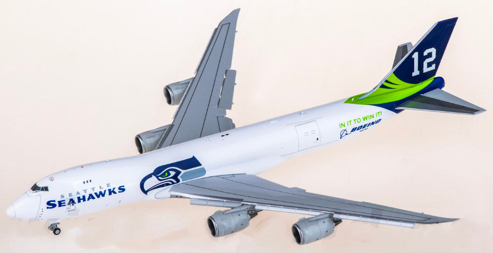 1:400 Hxmodels Boeing 747-8F B631007F N841BA Passenger Diecast Airplane Model