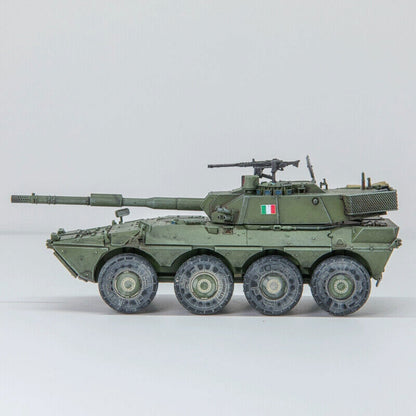1/72 AM Italian Centaur Tank Destroyer Armored Vehicle 120MM/L45 Finished Model