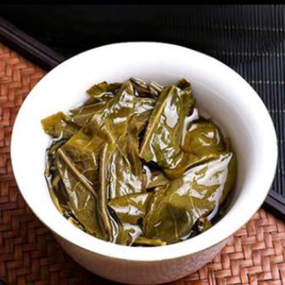 357g Iceland Mengku Pu-erh Raw Tea Cake Yunnan Qizi Ancient Tree Puerh Shengcha