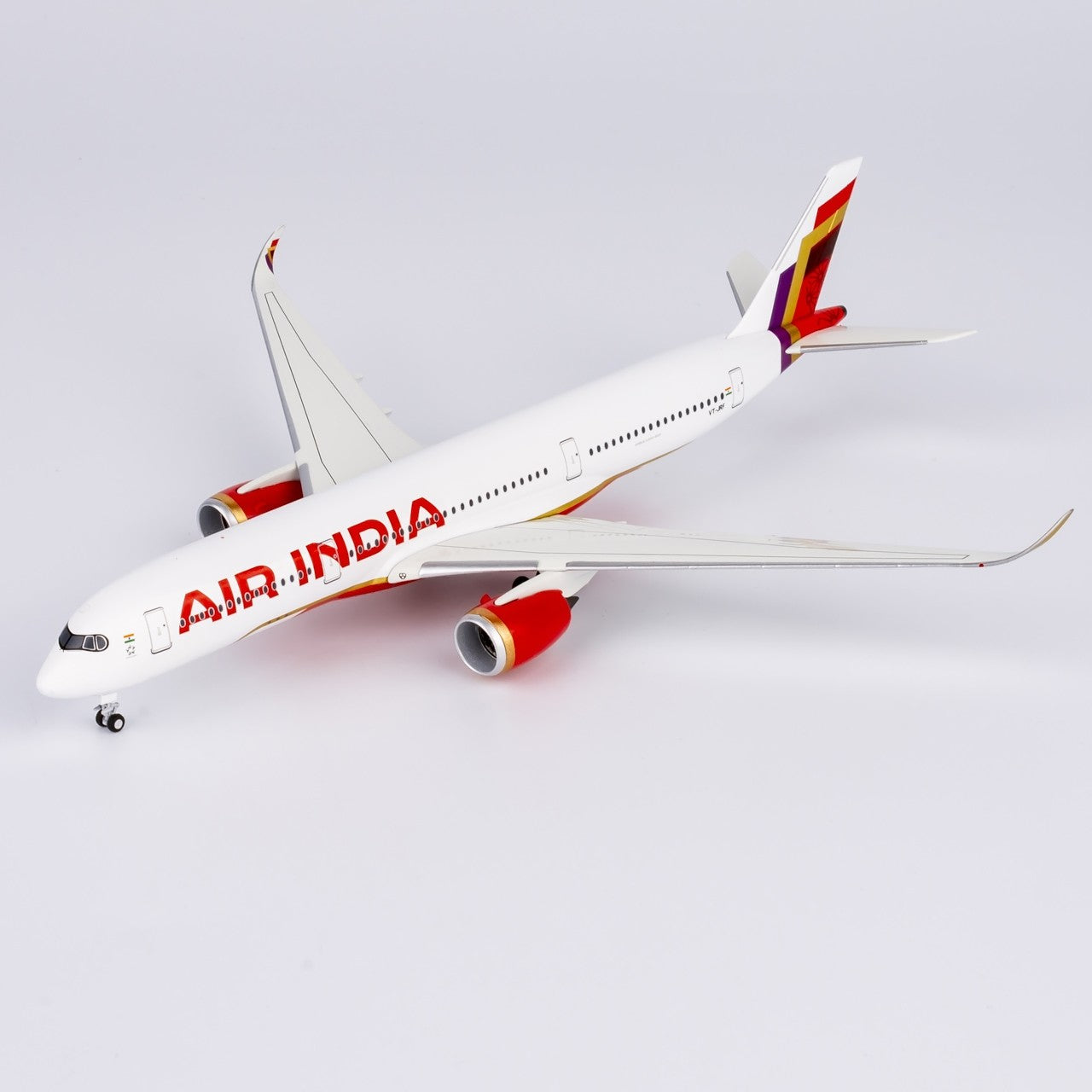 1:400 NGmodels Air India Airbus A350-900 Passenger Airplane Diecast Plane Model