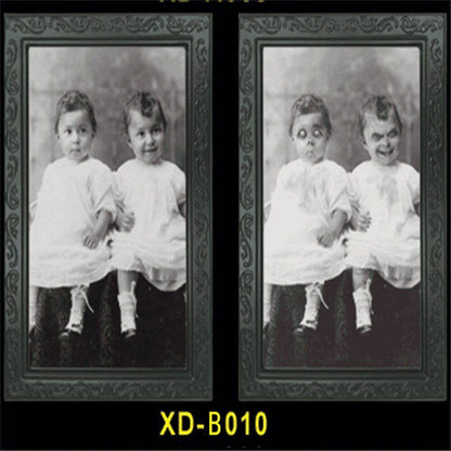 Halloween 3D Ghost Photos Frame Decoration Spooky Party Delivers Crafts Horror