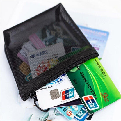 Black Cosmetic Bag Transparent Traveling Organizer Fashion Toiletry Makeup Pouch