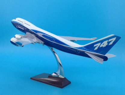 47CM 1:150 BOEING 747-400 Passenger Plane Aeroplane Resin Aircraft Model