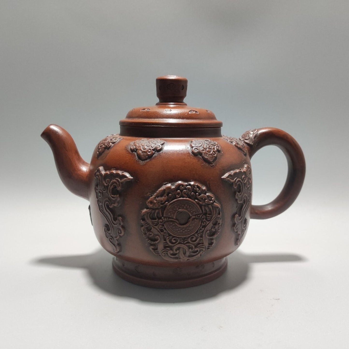 Vintage Chinese Yixing Purple Clay Teapot Zisha Ceremony Fashion Gift Teaware